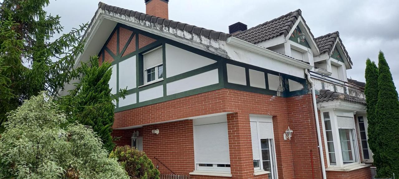 Chalet Con Piscina, Sauna Y Jacuzzi Cerca Del Mar A Media Hora De Bilbao Y Santander El Puente  Luaran gambar