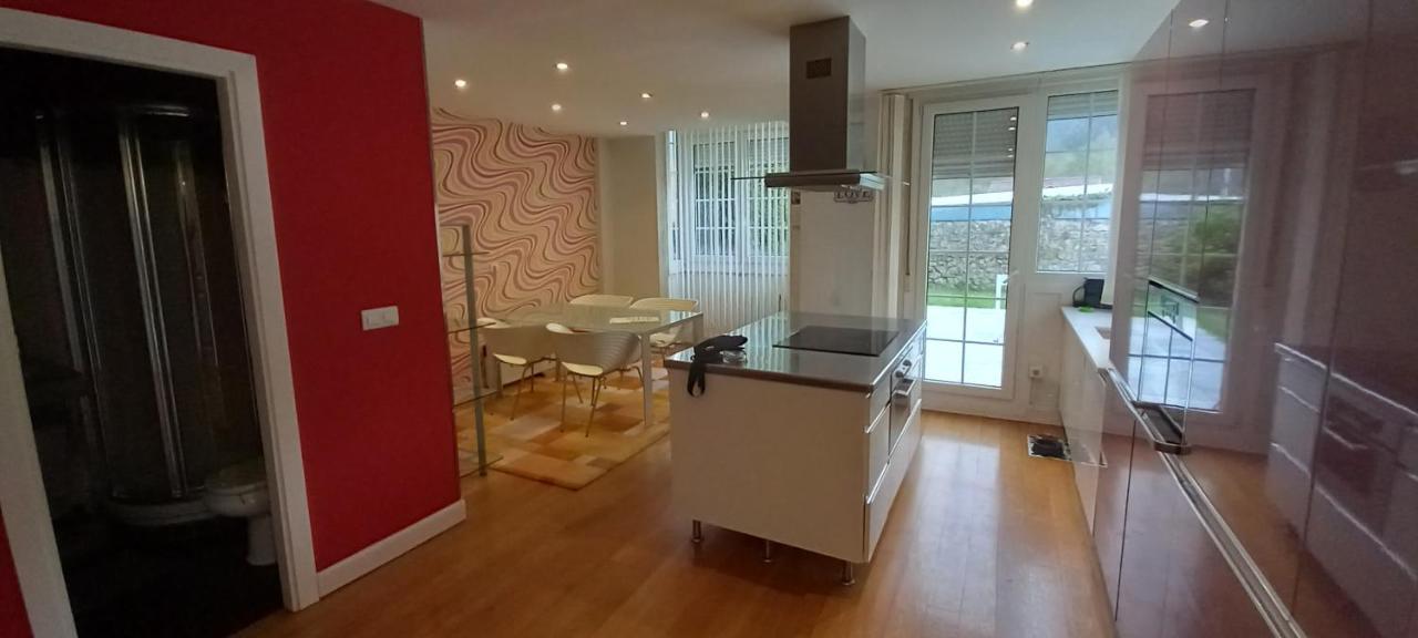 Chalet Con Piscina, Sauna Y Jacuzzi Cerca Del Mar A Media Hora De Bilbao Y Santander El Puente  Luaran gambar