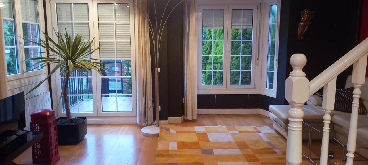 Chalet Con Piscina, Sauna Y Jacuzzi Cerca Del Mar A Media Hora De Bilbao Y Santander El Puente  Luaran gambar